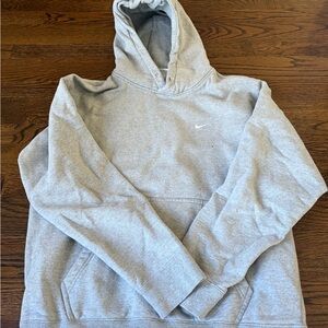 Nike Light Gray Pullover Hoodie